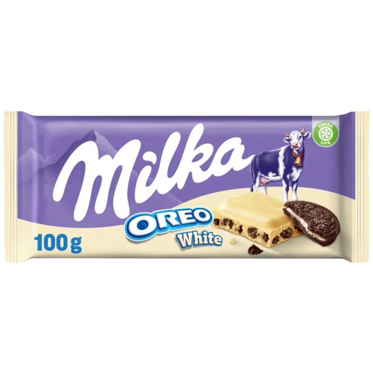 Milka Oreo White, 100 g – Dua Gourmet Market