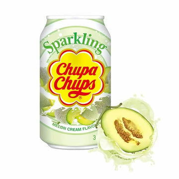 Chupa Chups Sparkling Melon Cream Soda 345ml