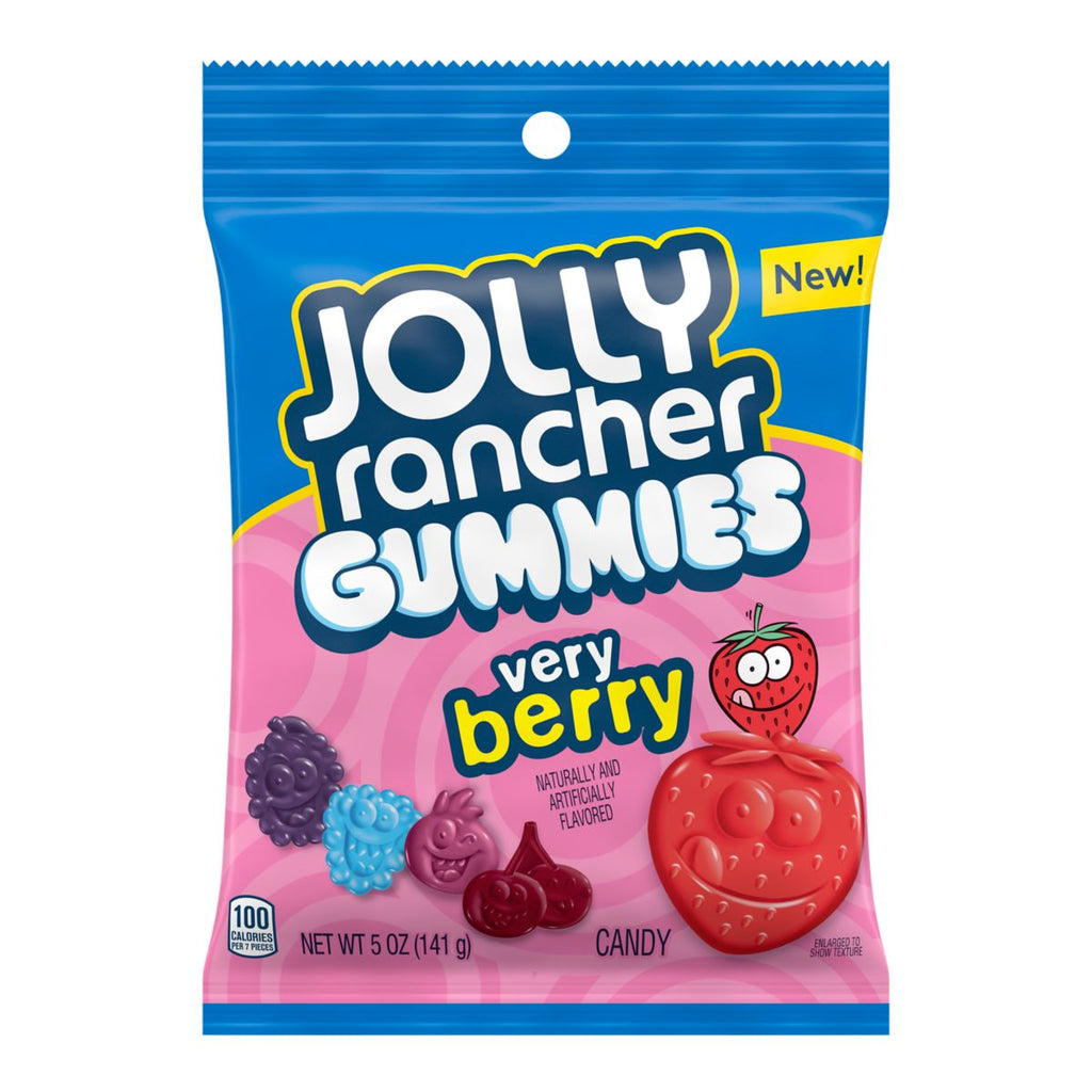 Jolly Rancher Gummies Very Berry Bag 141g
