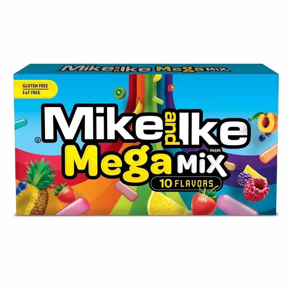 Mike And Ike Mega Mix Theatre Box 141g