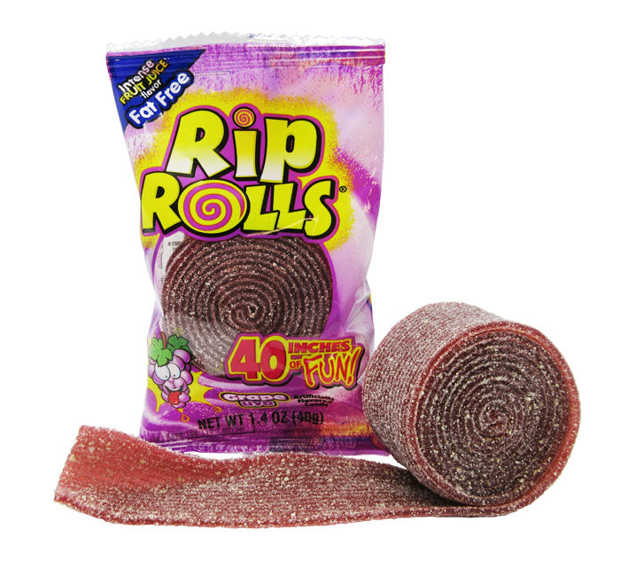 Rip Rolls Grape 39g