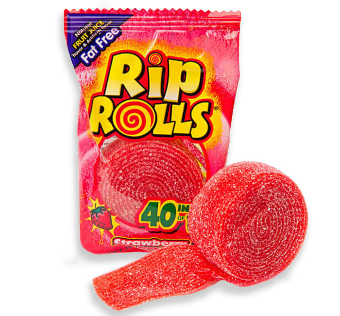 Rip Rolls Strawberry 39g